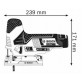 BOSCH GST 12V-70 figūrzāģis 2x3.0 Ah L-Boxx